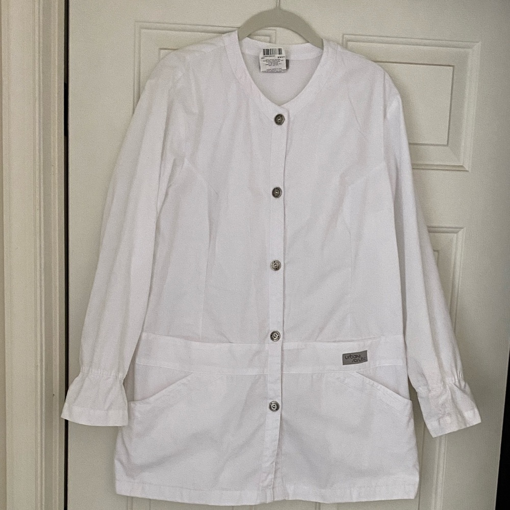 Urbane Scrub Lab Coat